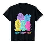 Camiseta Monster High Kids Pastel Character Group