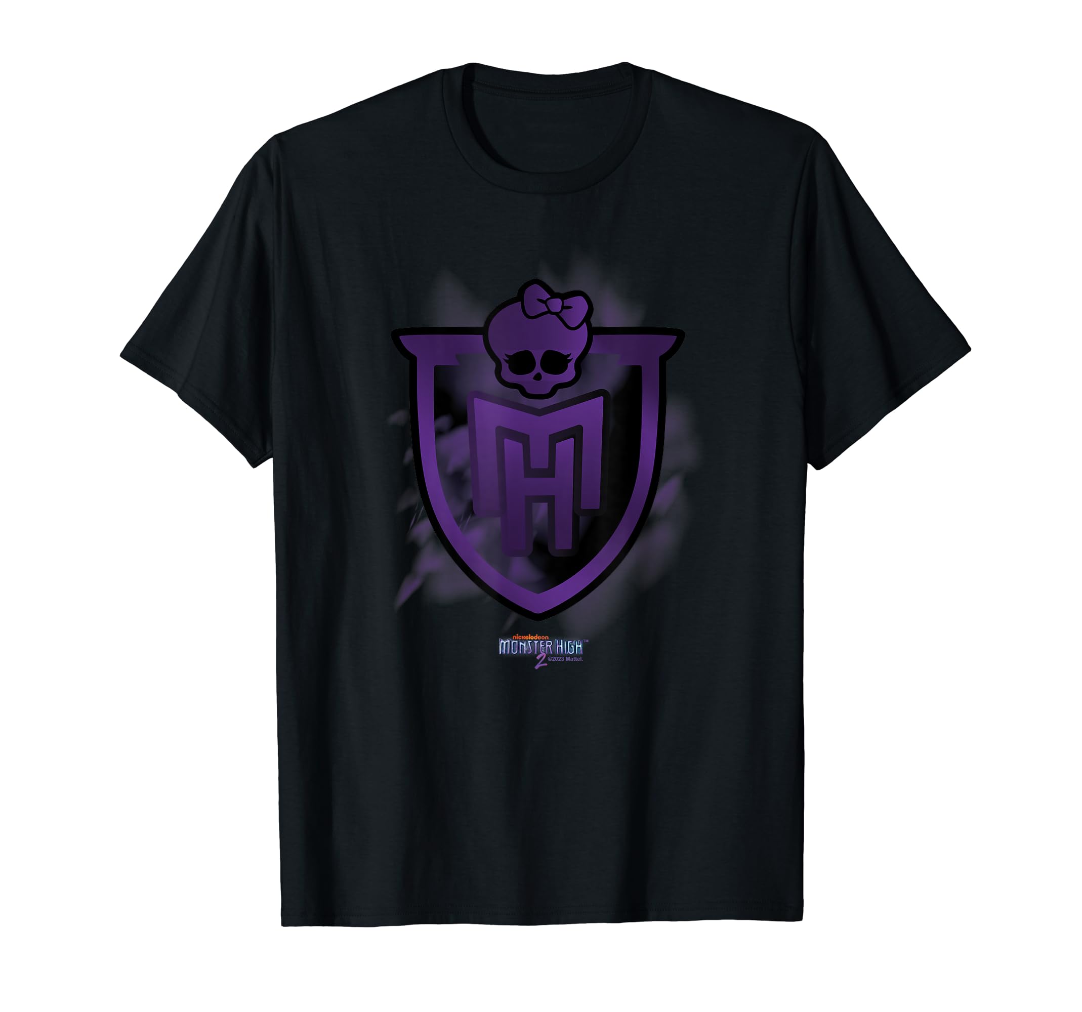 Camiseta Monster High Movie Smokey Logo Para Crianças