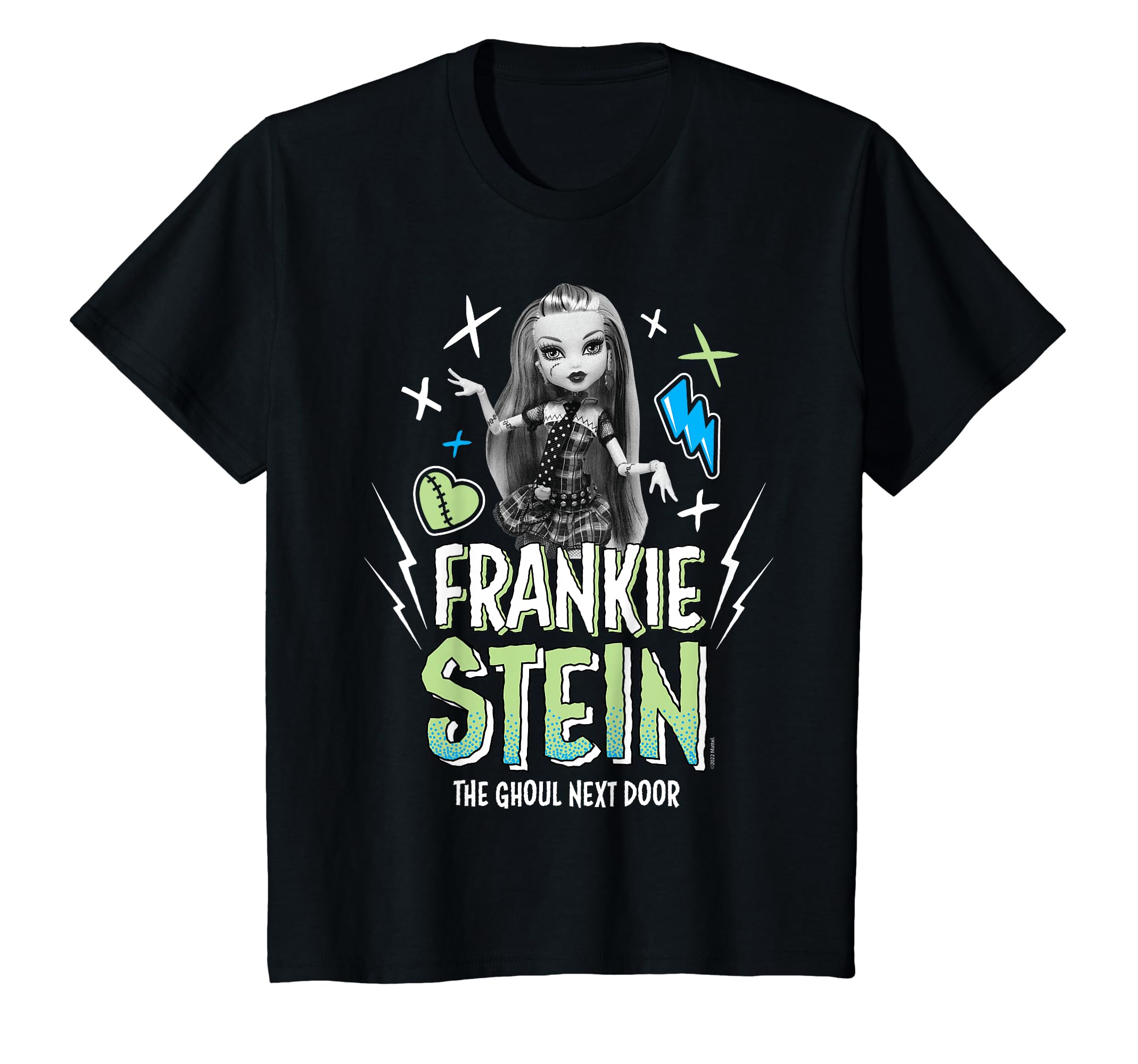 Camiseta Infantil Monster High - Frankie Stein The Ghoul Next Door