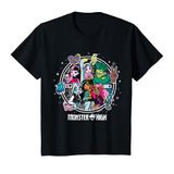 Camiseta Monster High Mh Students Para Crianças