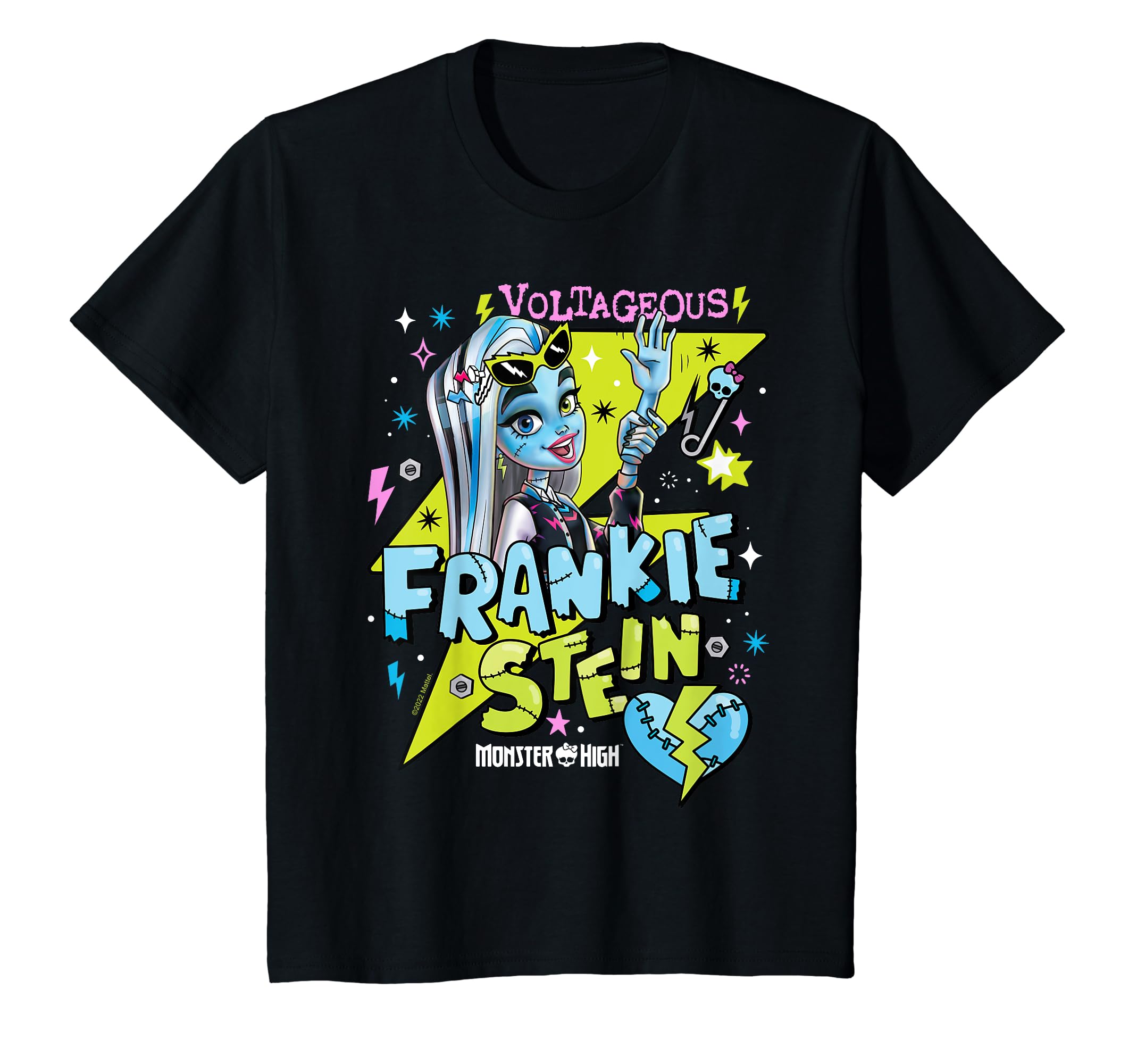 Camiseta Monster High Kids Frankiestein Voltageous