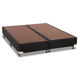 Cama Box Base King Universal Suede Nero Black  (186x198x20) - Ortobom