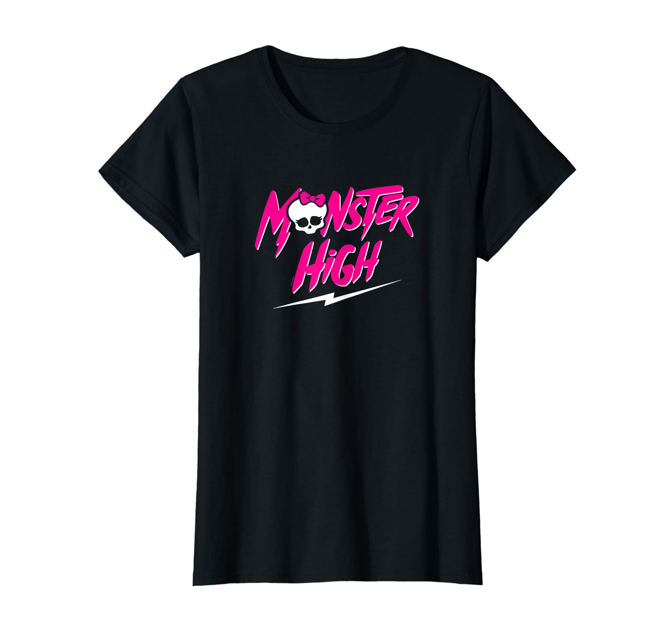 Camiseta Monster High Lightening Com Logotipo Oficialmente Licenciado