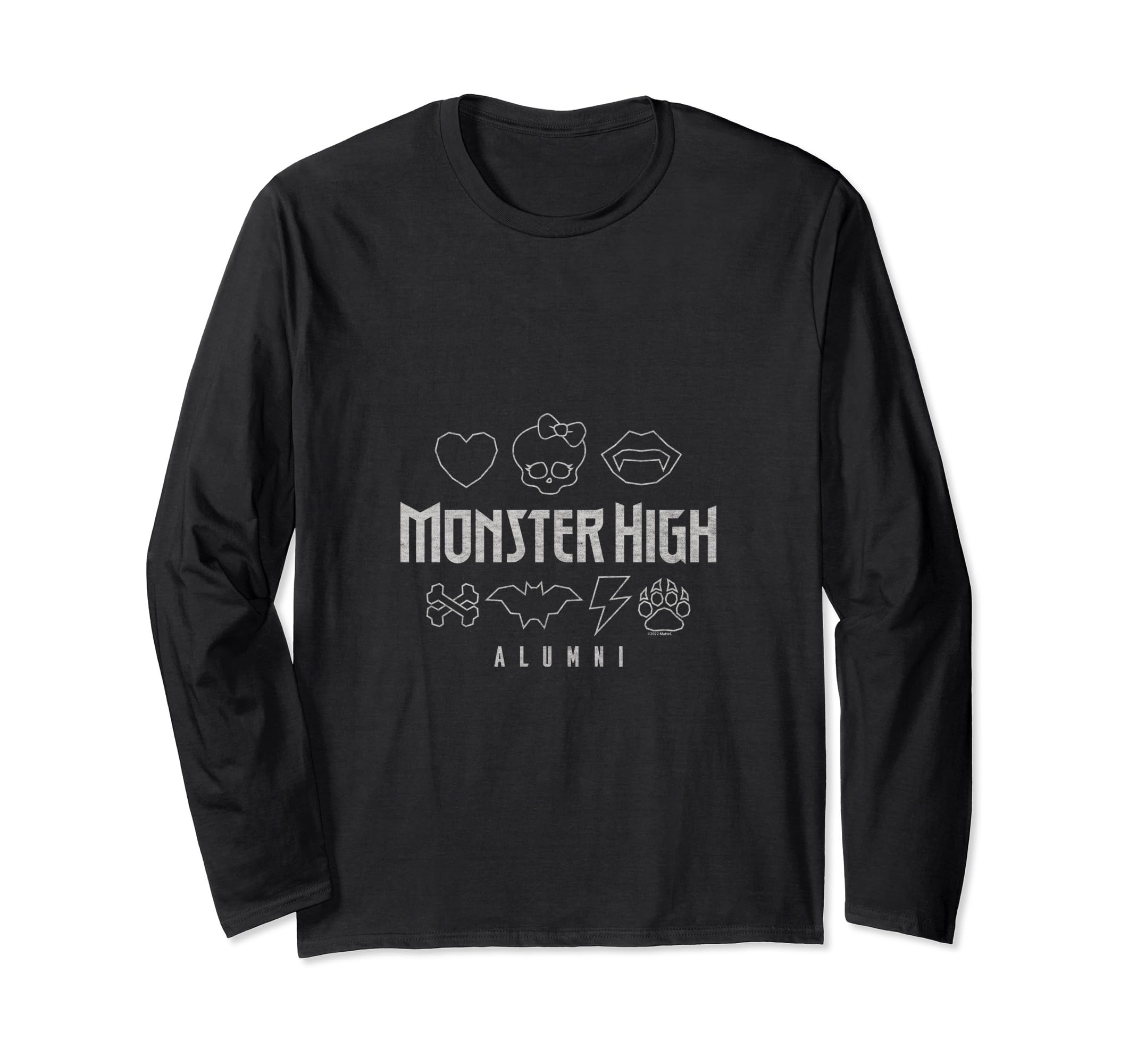 Camiseta Monster High Alumni Dead Luxe De Manga Comprida