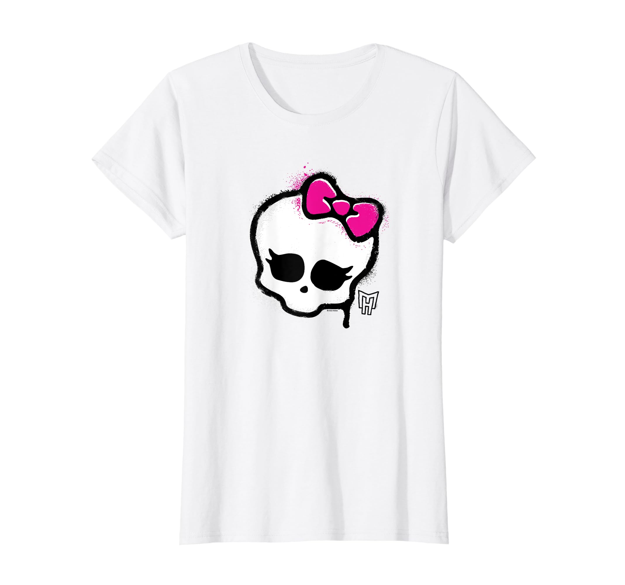 Camiseta Monster High Graffiti Skull Para Crianças