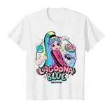 Camiseta Infantil Monster High Lagoona Blue Bubbles