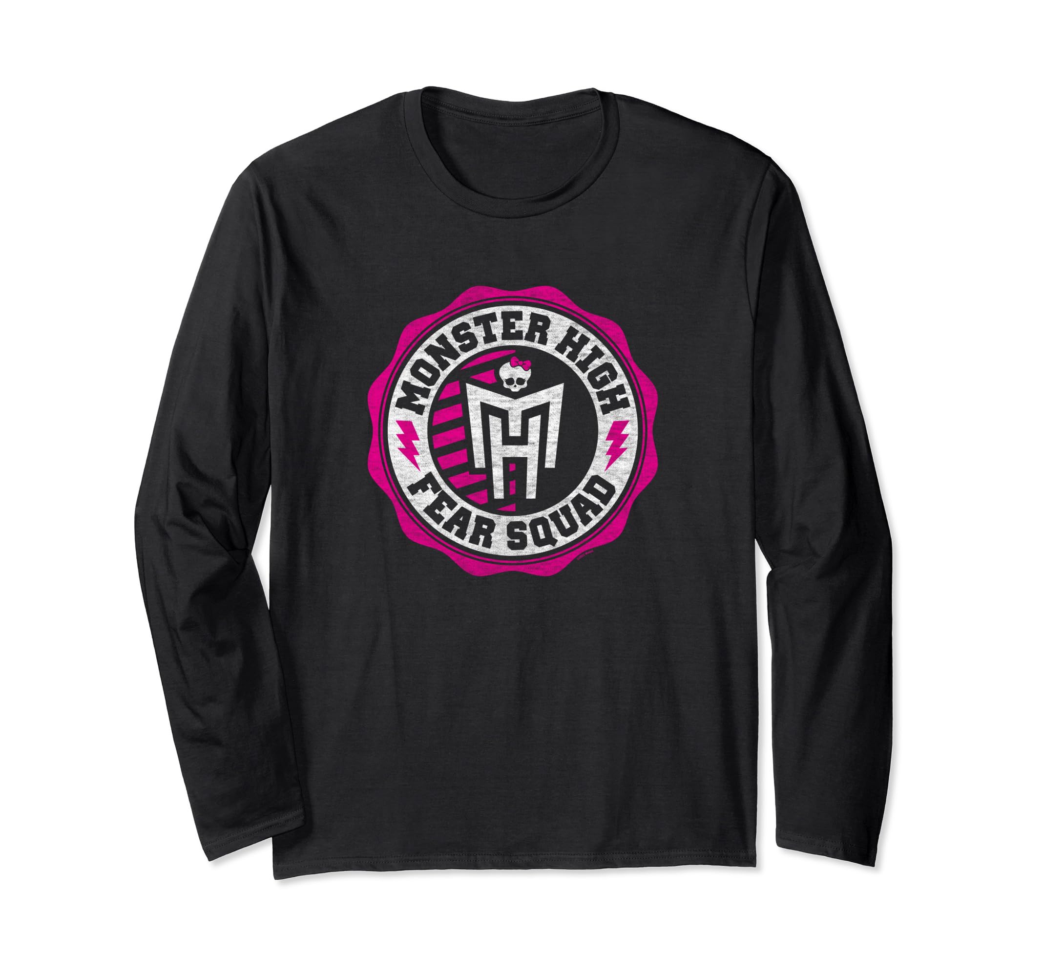 Camiseta Monster High Fear Squad Crest De Manga Comprida