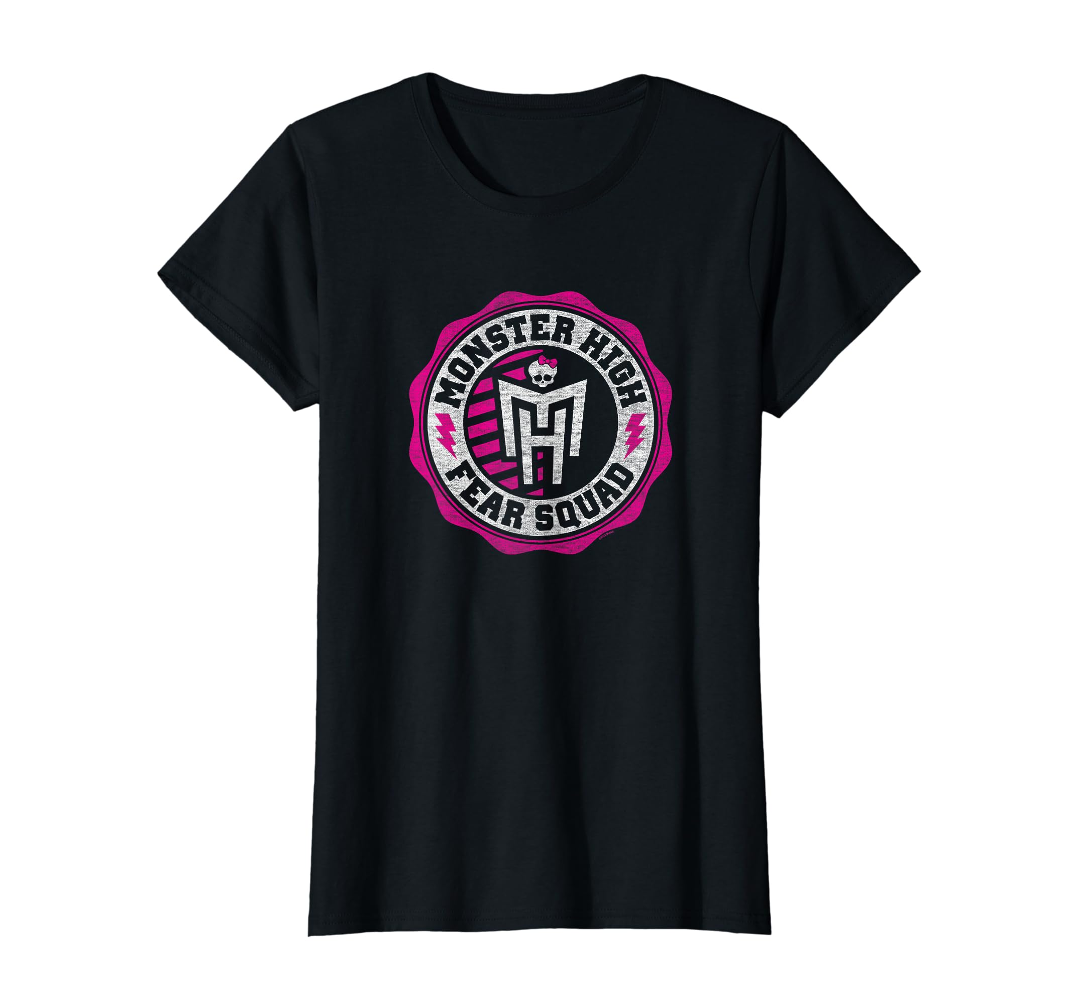 Camiseta Monster High Fear Squad Crest Para Meninas