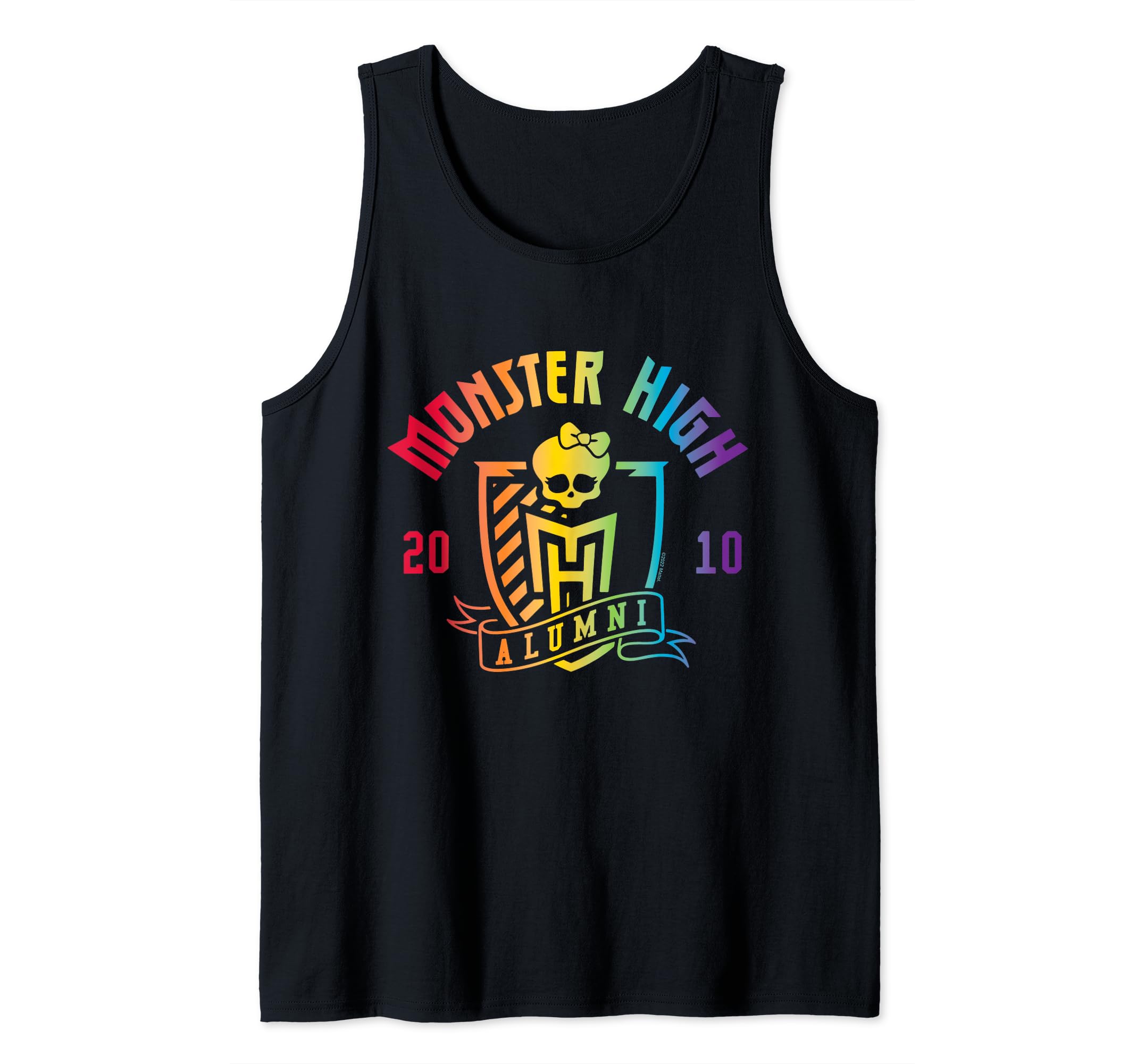 Tank Top Monster High Alumni Pride Crest É Oficialmente Licenciado