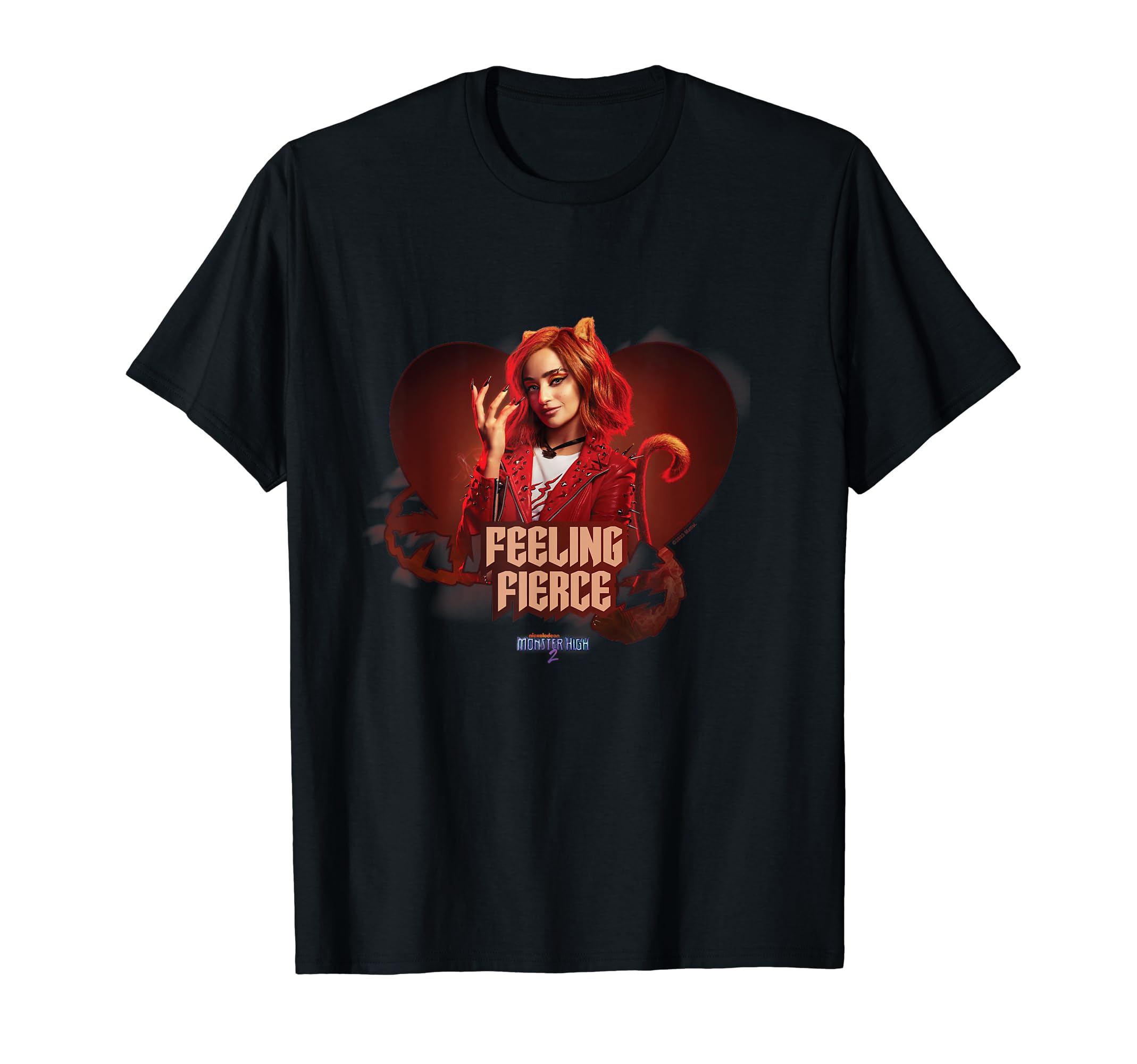 Camiseta Monster High Movie Feeling Fierce Oficialmente Licenciada