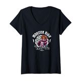 Camiseta Monster High Alumni Group Com Decote Em V Para Mulheres