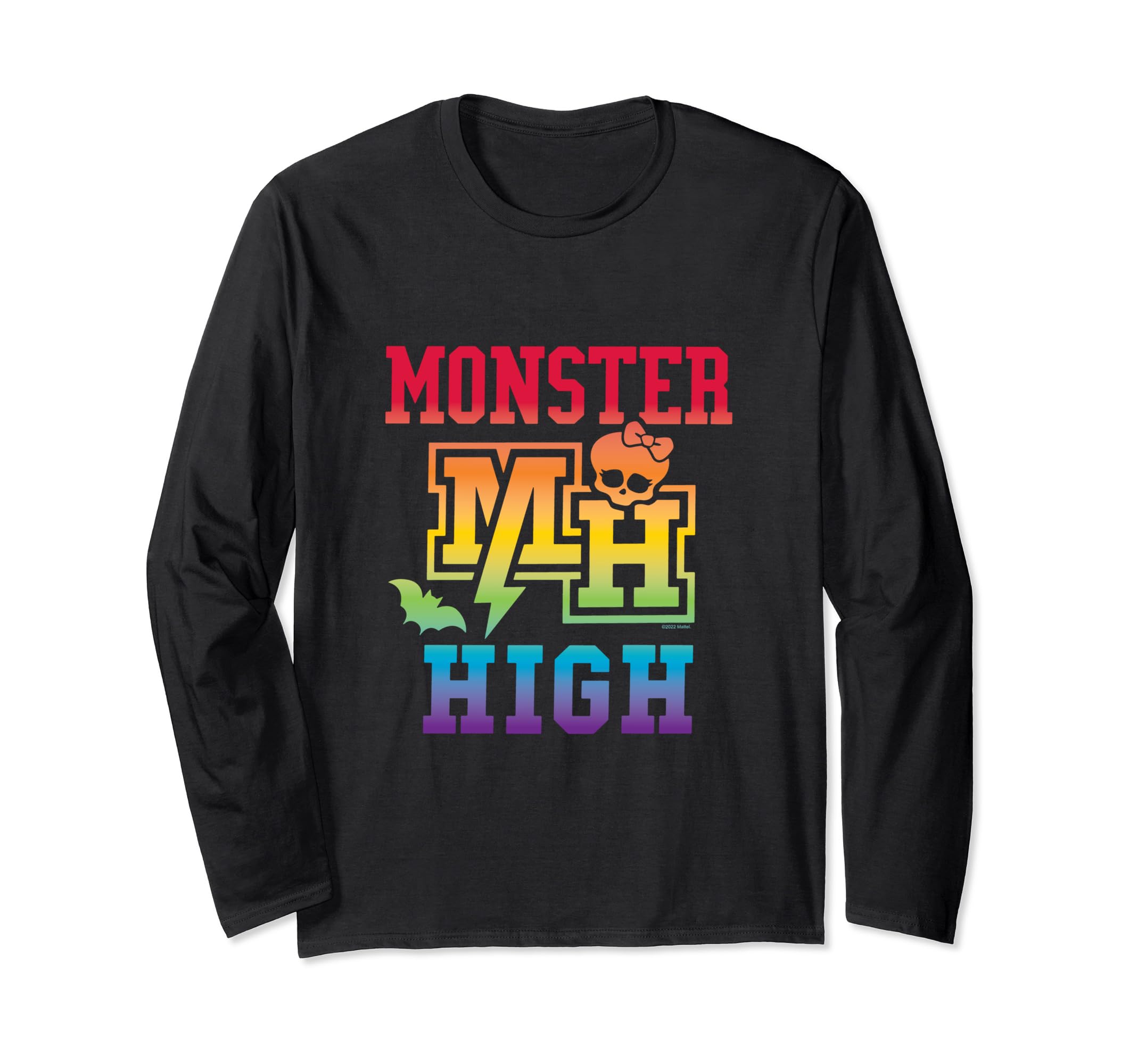 Camiseta Monster High Pride Crest De Manga Comprida Para Meninas