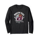 Camiseta De Manga Comprida Monster High Alumni Group Para Meninas