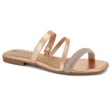 Rasteira Ramarim Tira Strass/light Peach Ref 2325222 Rose 034