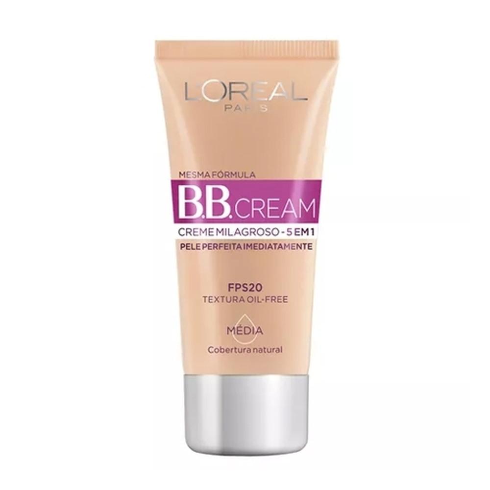 Bb Cream 5 Em 1 Fps 20 Média Loreal Paris 30ml