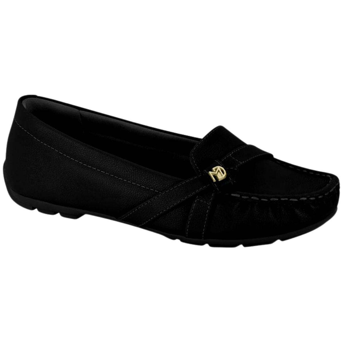 Sapato Mocassim Feminino Casual Ultra Conforto Modare 7035.653.21736 - Preto - 35