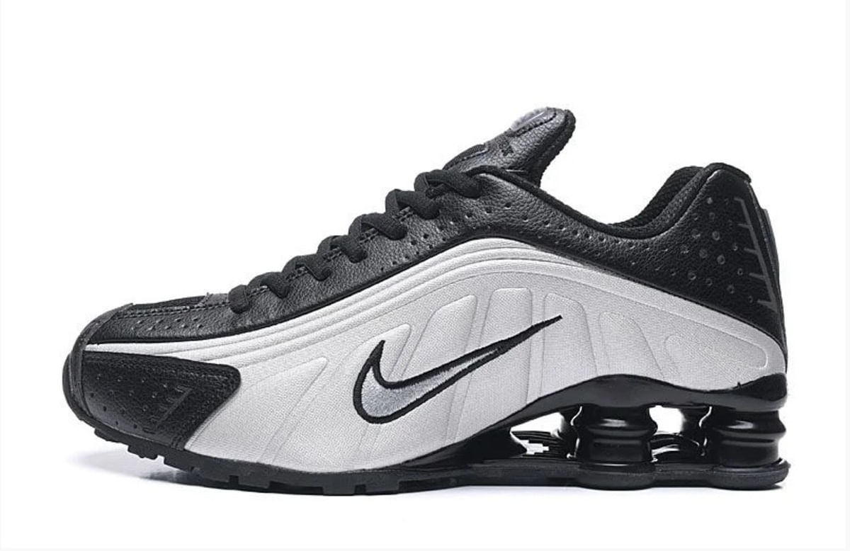 Nike shox cheap r4 argent