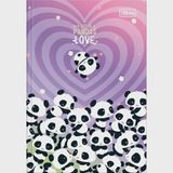 Caderno 1/4 Brochura Lovely Friend 80fls - Capa 2 - Tilibra