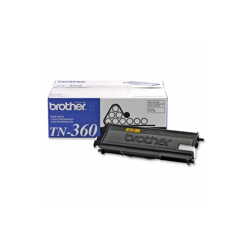 Tonner Preto Brother Tn360 / Tn-360 Para Laserjet Series