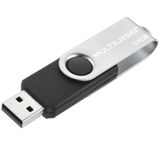 Pen Drive Multilaser Pd590 64gb Preto