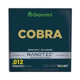 Corda P/ Violão Aço Giannini Nanotec Cobra Geeflks Pn 12/54 - Ec0562