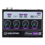 Amplificador De Fone 8 Canais Waldman Ph-8 Phonehub8