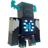 Boneco De Ação Mattel Minecraft Warden Com Luzes E Sons