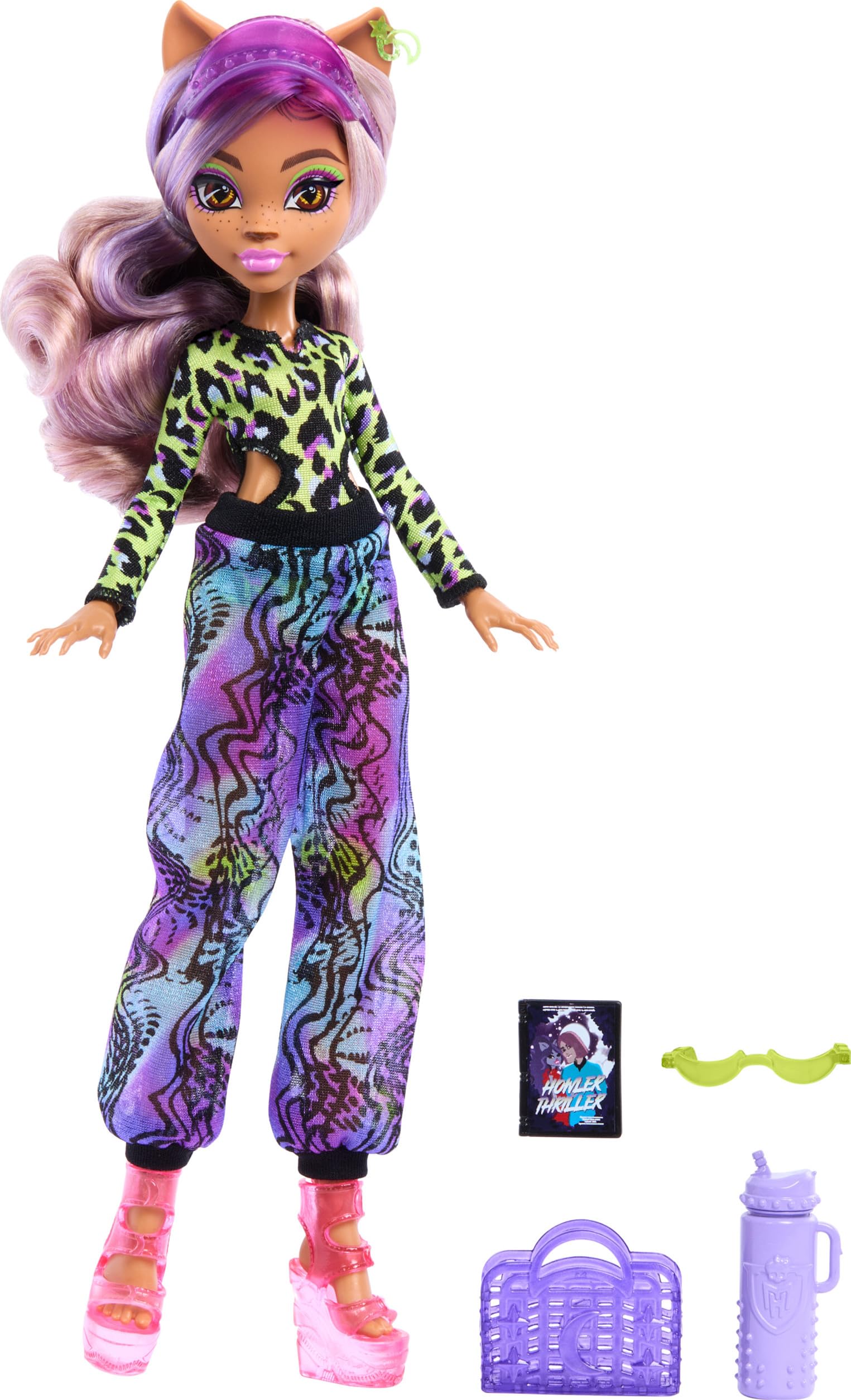 Boneca Monster High Scare-adise Island Clawdeen Wolf Com Acesso