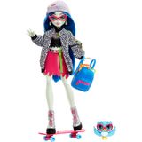 Boneca Monster High Ghoulia Yelps 26 Cm Com Acessórios De 3 Anos Ou Mais