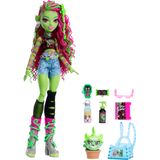 Boneca Monster High Venus Mcflytrap Com Plant Monster Pet