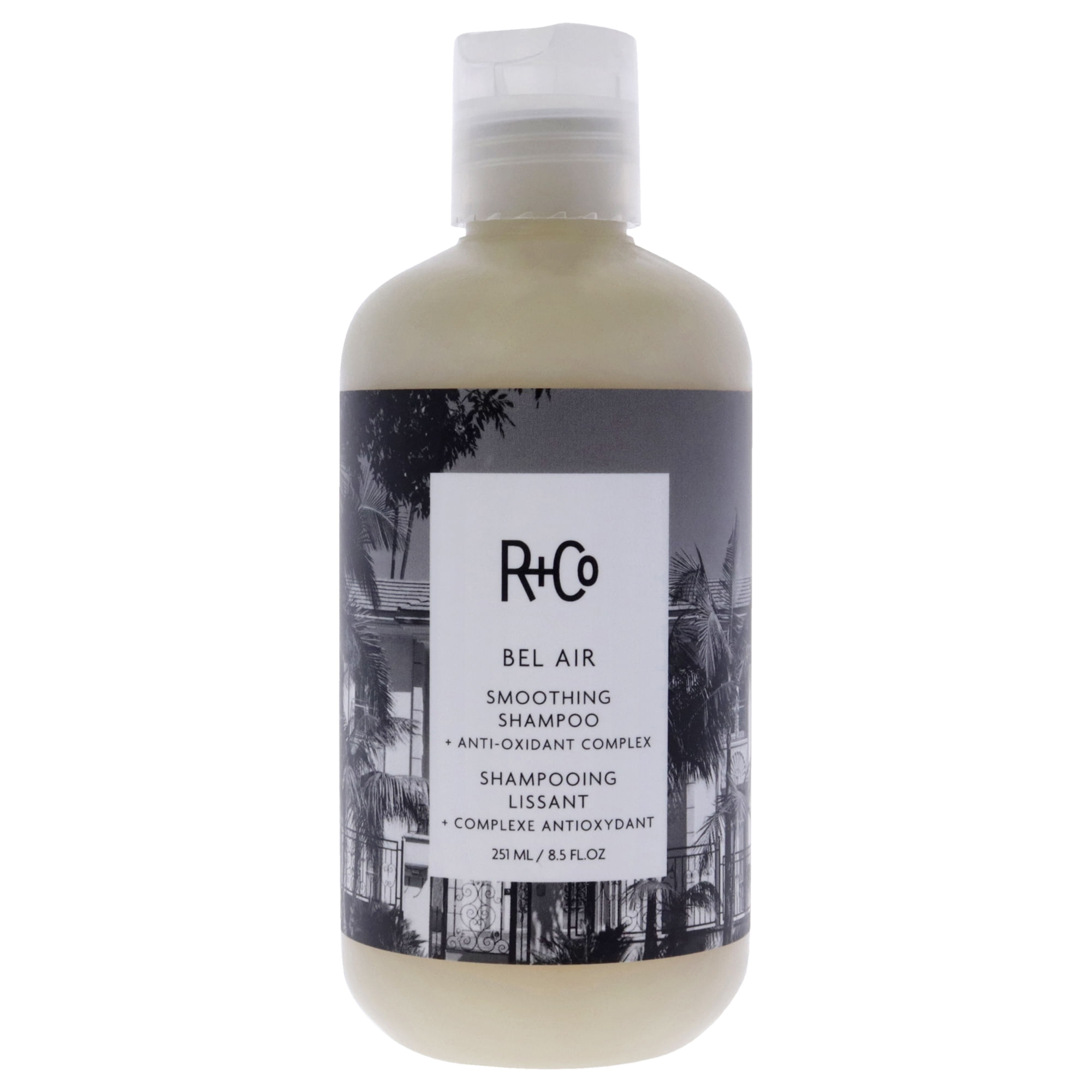 Shampoo R+co Bel Air Smoothing 250ml Para Cabelos Grossos E Encaracolados