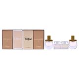 Perfume Chloe Nomade Eau De Parfum De 5 Ml Para Mulheres, 4 Peças, Presente S