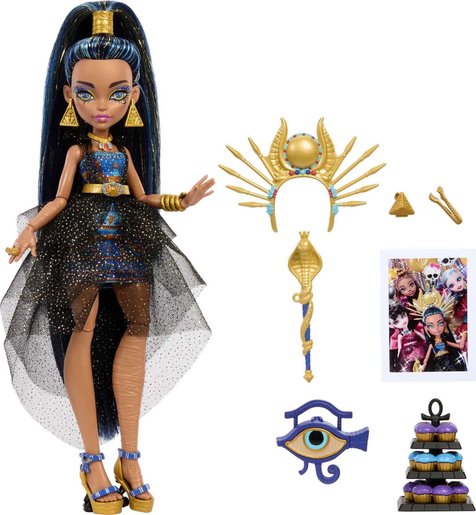 Boneca Monster High Monster Ball Cleo De Nile Com Acessórios