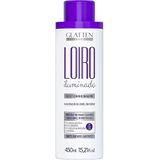 Glatten Loiro Iluminado - Condicionador Violet Manutenção Uso Diário 450ml