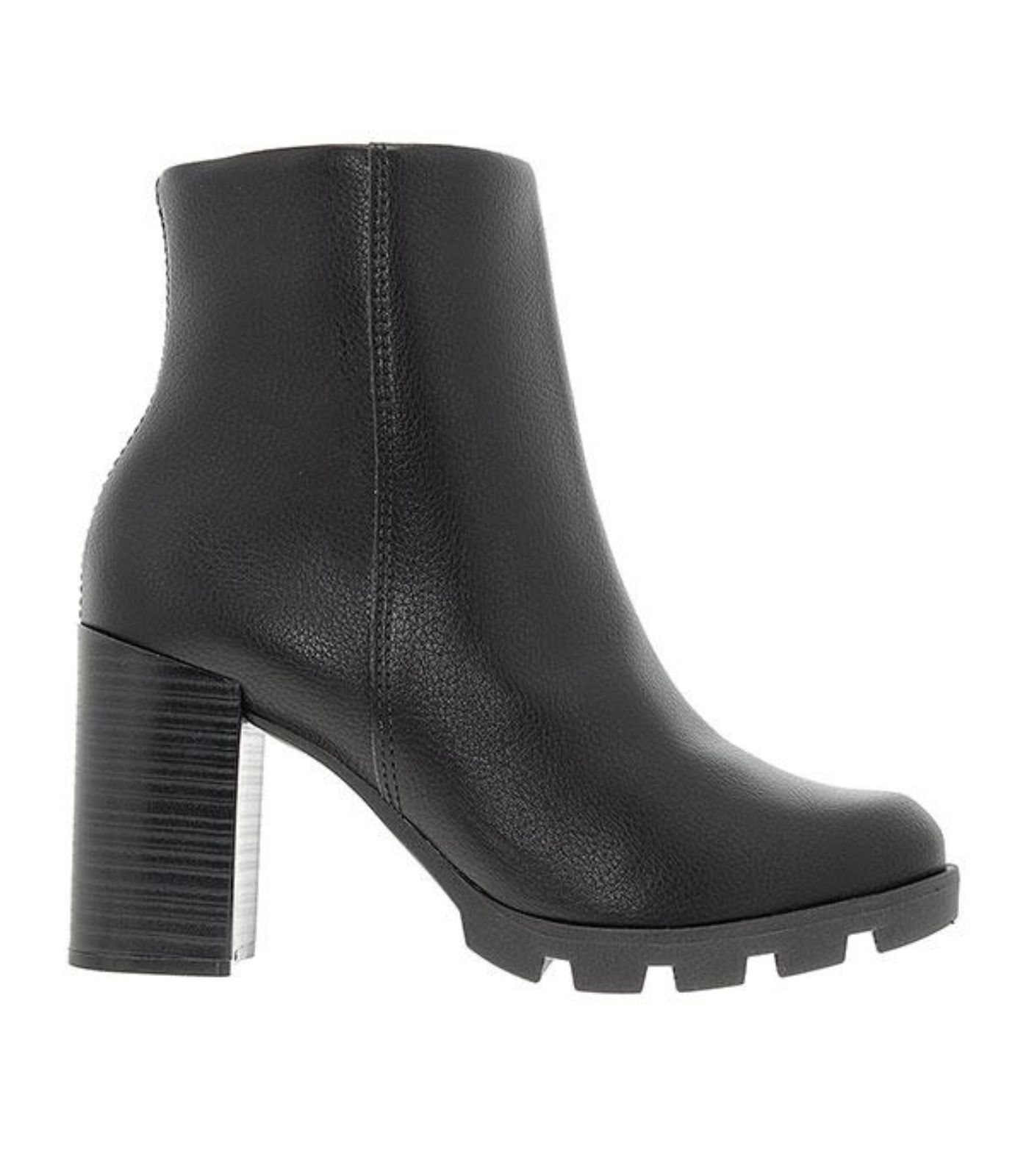 Bota Feminina Salto Médio Tratorada Beira Rio Preto 35