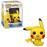 Boneco Funko Pop! Pokémon - Pikachu Sitting