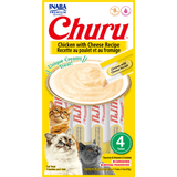 Petisco Churu Sabor Galinha E Queijo Gatos 4 Tubos 56g Inaba