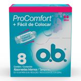 Absorvente Interno O.B. Procomfort Mini 8 Unidades