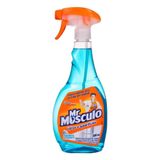 Limpa-Vidro e Superfícies Líquido Mr Músculo Borrifador 500ml