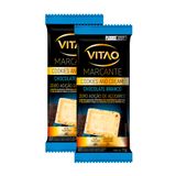 Kit 2  Chocolate Vitão Marcante Cookies And Cream Zero Açúcar 70g