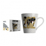 Caneca Corinthians Porcelana 290 Ml Luva - Allmix