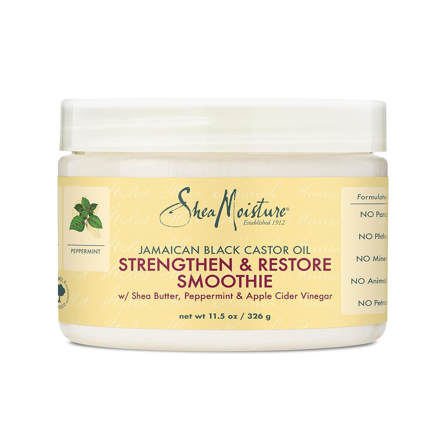 Máscara Capilar Fortalecimento e Restauração Óleo de Rícino Jamaicano 326g - Shea Moisture