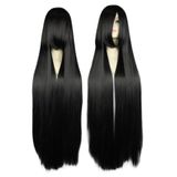 Moda Mulheres 80cm Sintético Lolita Cosplay Festa Peruca Y