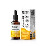 Vitamina B12 Em Gotas 120 Doses Sabor Morango 30ml Ocean Drop