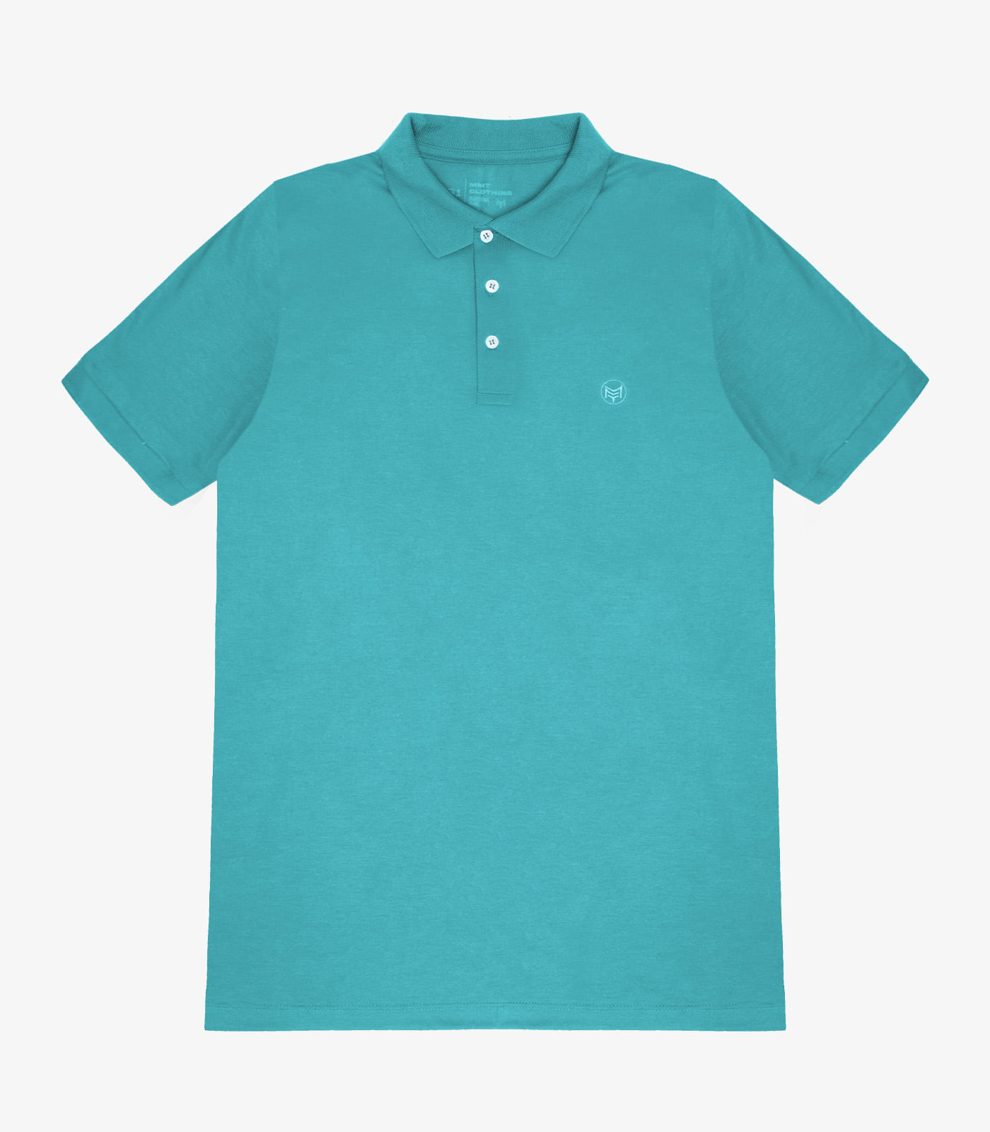 Camisa Polo Básica Plus Size Mmt Verde G3