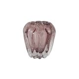 Cachepot De Murano Importado Laradore - Vasinho Rosa Lilás