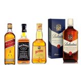 Kit Jack Daniel&#39;s + Red Label + White Horse + Ballantine&#39;s