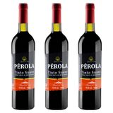 Vinho Tinto De Mesa Suave Pérola 750ml - 3 Unidades