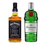 Whisky Jack Daniel&#39;s Old No.7 1l + Gin Tanqueray Dry 750ml