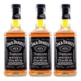 Whisky Jack Daniel&#39;s Old No.7 Tennessee 375ml - 3 Unidades